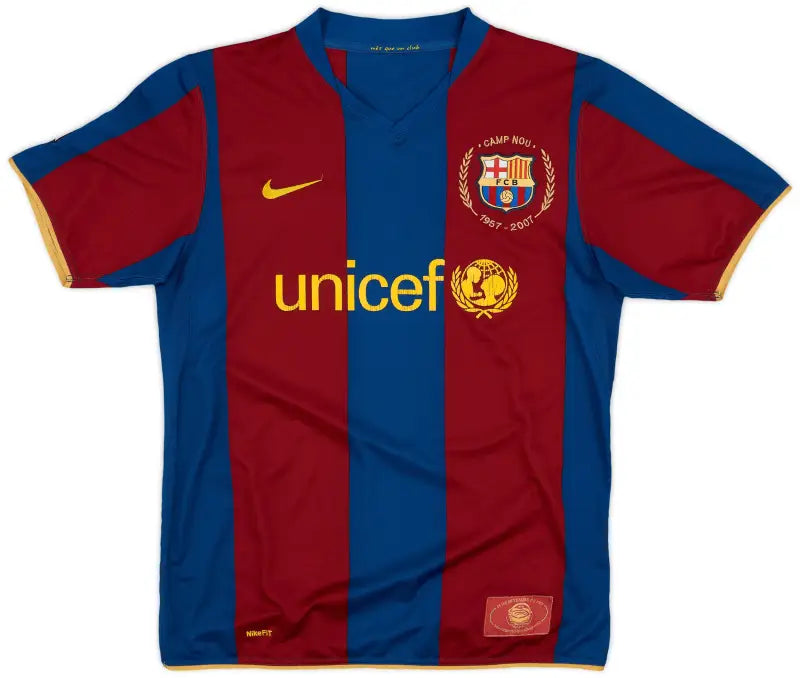 Barcelona RETRO Home Kit 2007 - 2008