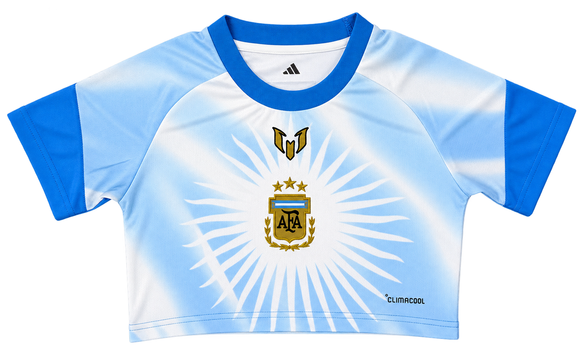 Lionel Messi Commemorative Pre-Match Crop Top