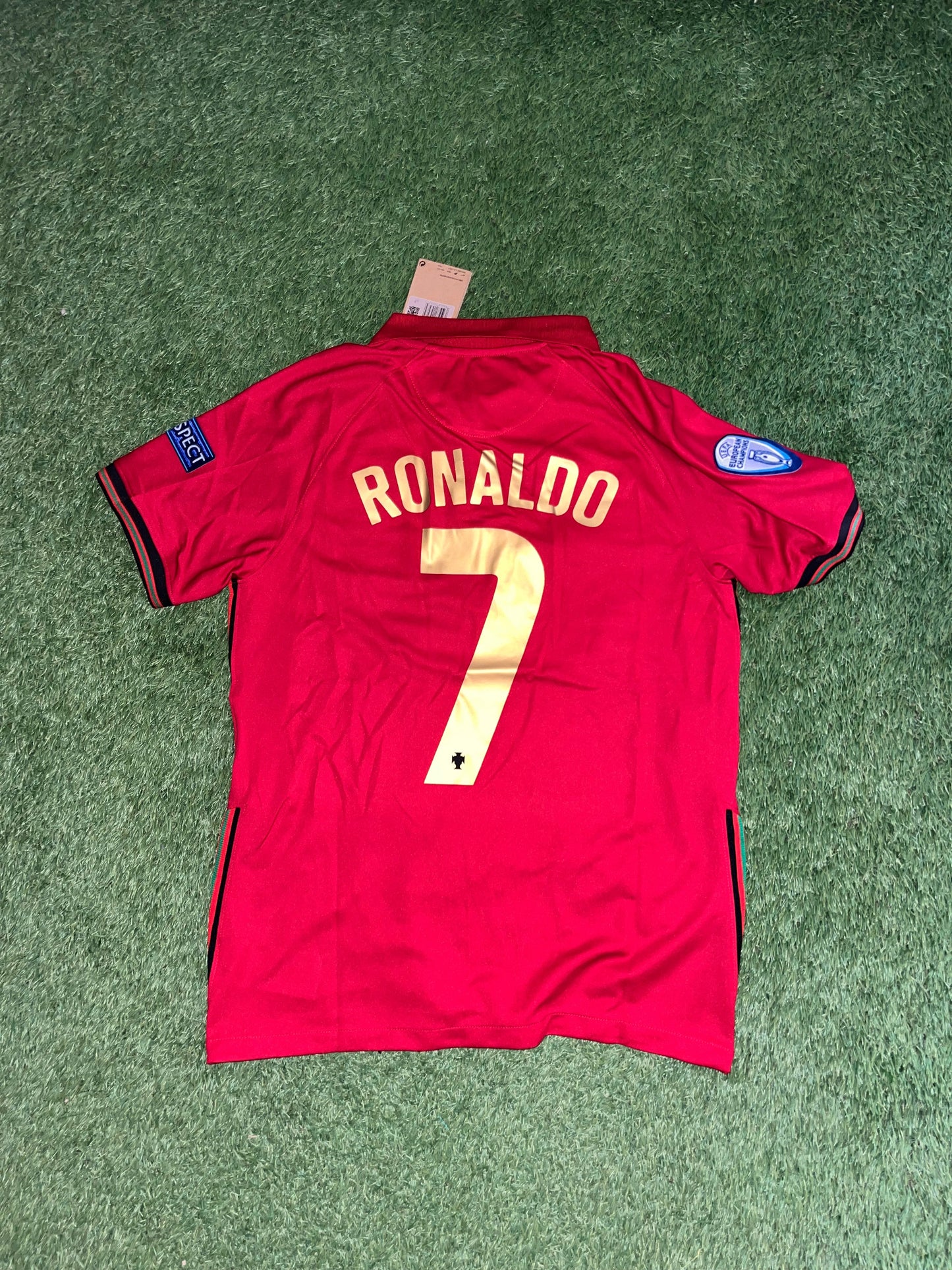 Portugal Home Retro Kit 2020 - RONALDO 7