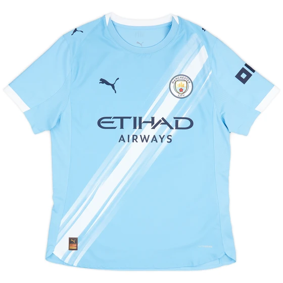 Manchester City Home Kit 25 - 26