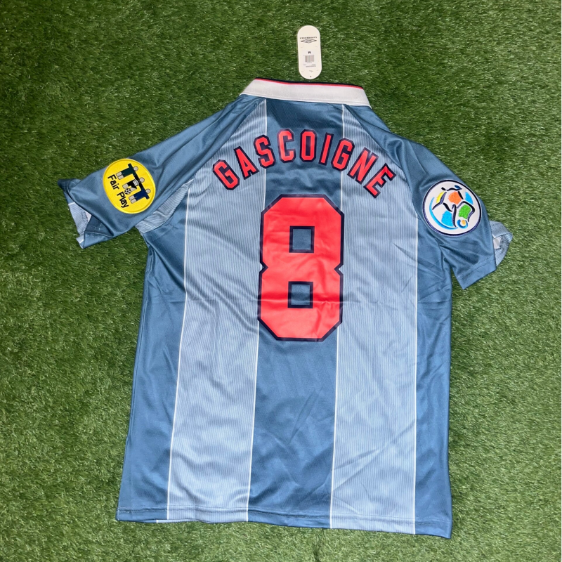England Away Kit 1996 - GASCOIGNE 8
