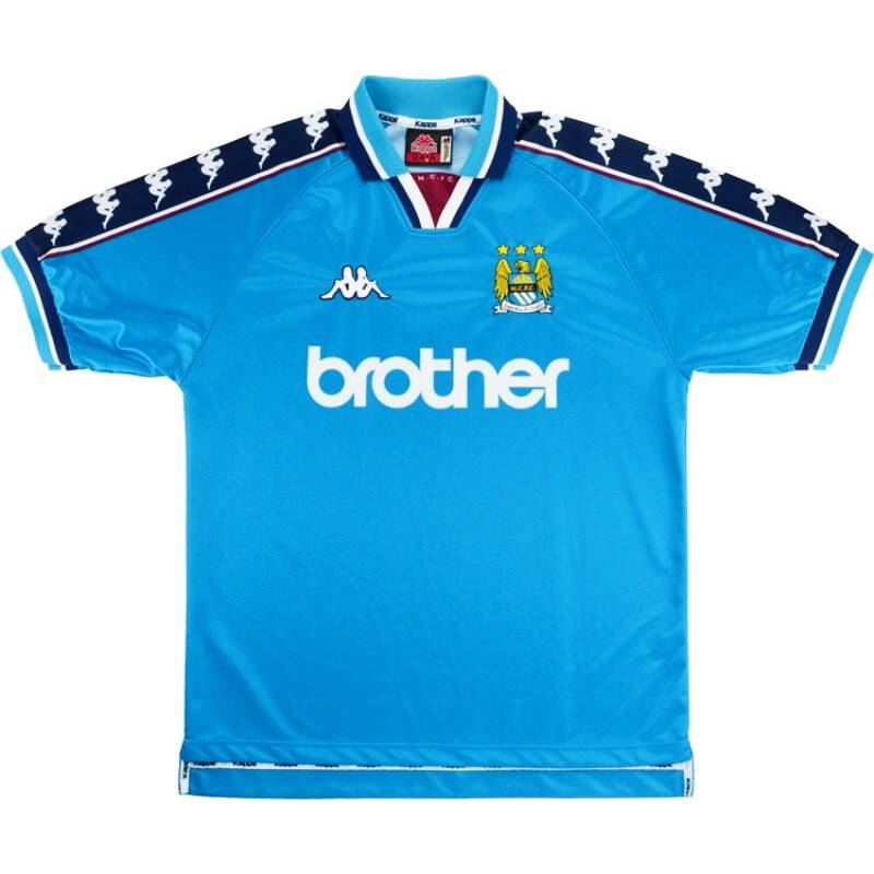 Manchester City RETRO Home Kit 1998 - 1999