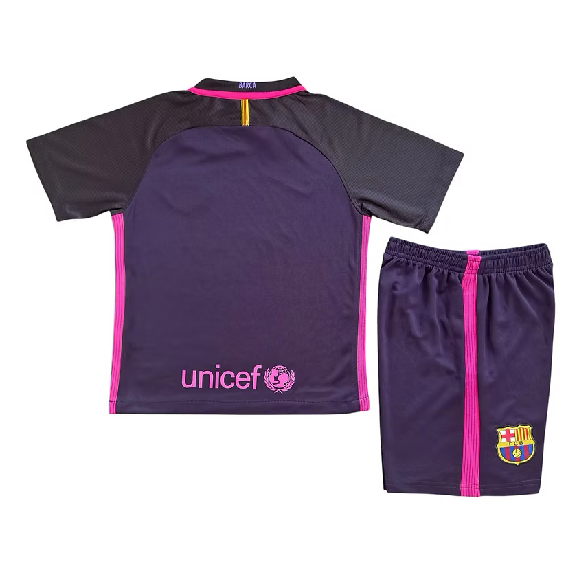 Barcelona Away Kids Kit 2016 - 2017