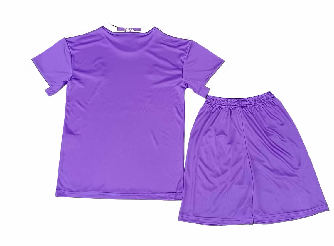 Real Madrid Away Kids Kit 2016 - 2017