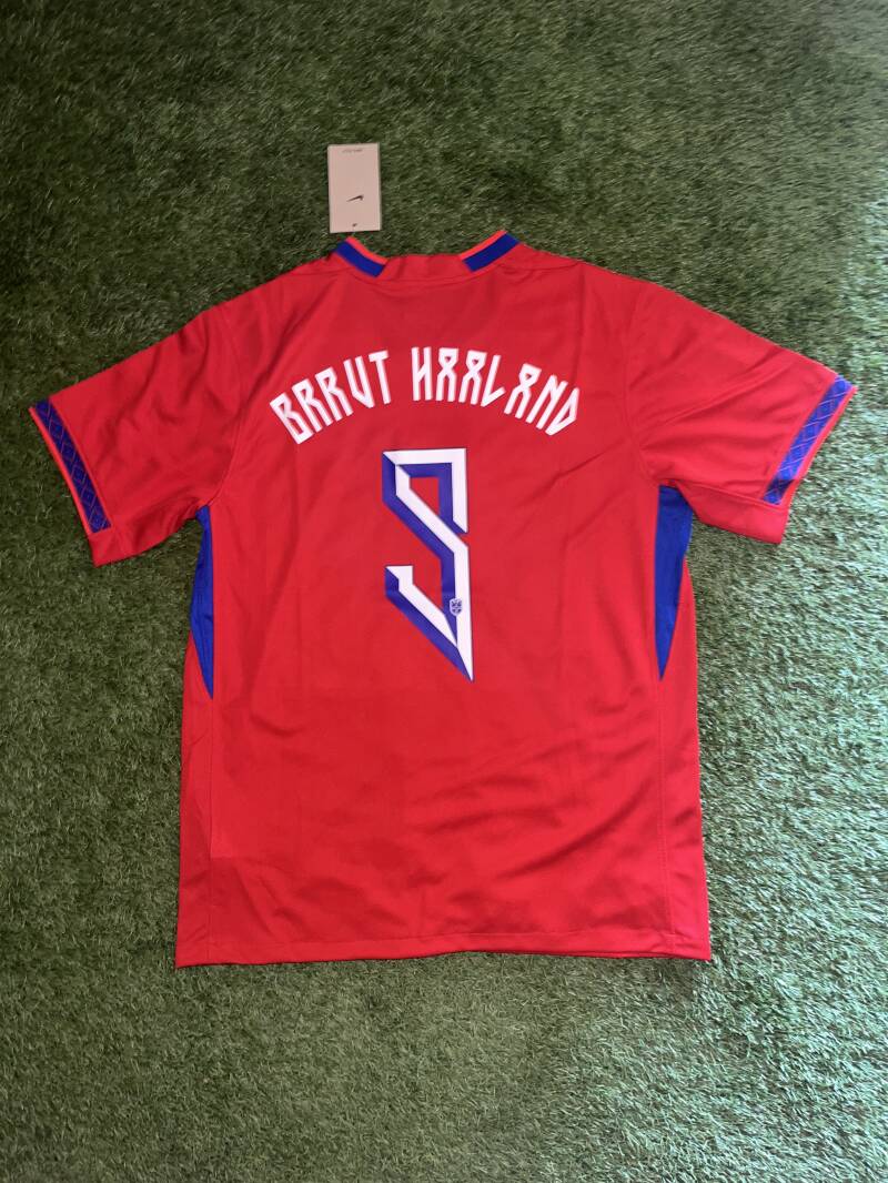 Norway Home Kit 2026 - BRUUT HAALAND 9