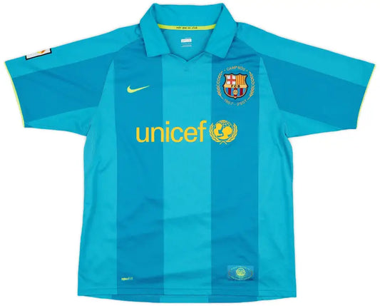 Barcelona RETRO Away Kit 2007 - 2008