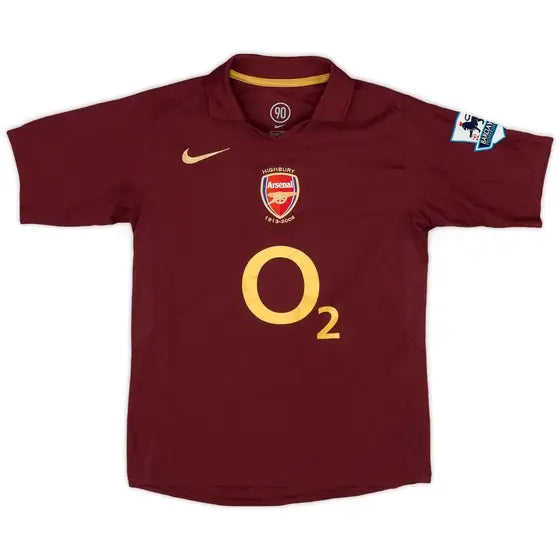 Arsenal RETRO Home Kit 2005 - 2006