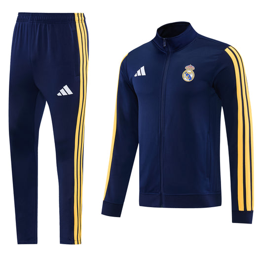 Real Madrid Tracksuit 2026 - Green/Pink