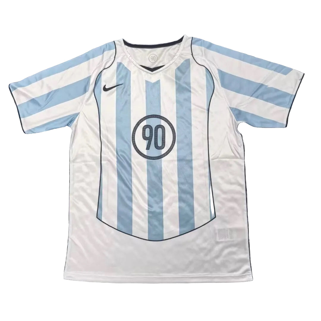 90 Shirt - Blue Checkerboard