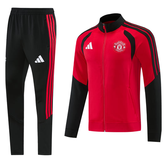 Manchester United Tracksuit 2026 - Red/Black