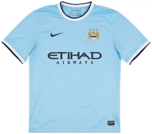 Manchester City RETRO Home Kit 2013 - 2014