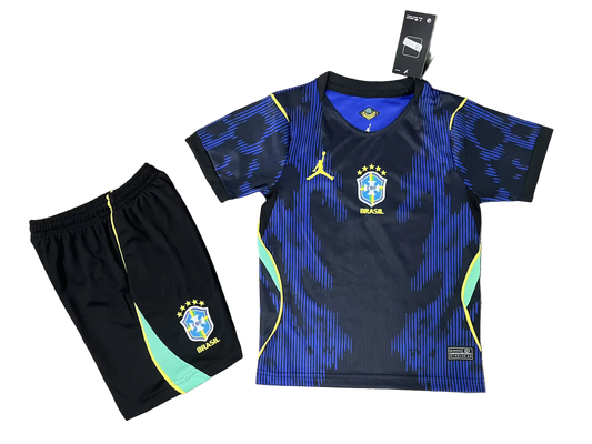 Brazil Away Kids Kit 2026