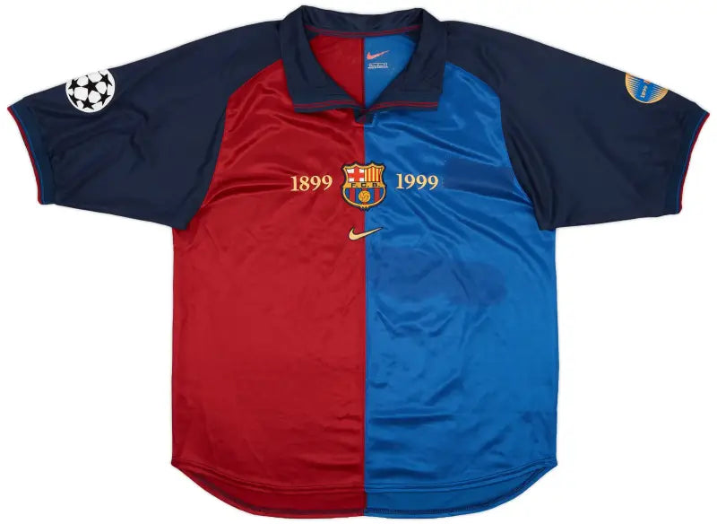 Barcelona RETRO Home Kit 1999 - 2000