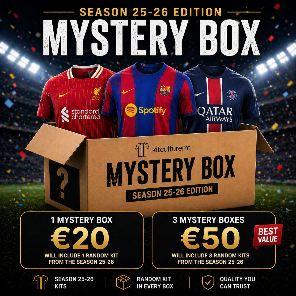Mystery box 25-26