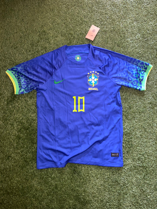 Brazil Away Kit 2022 - NEYMAR JR 10