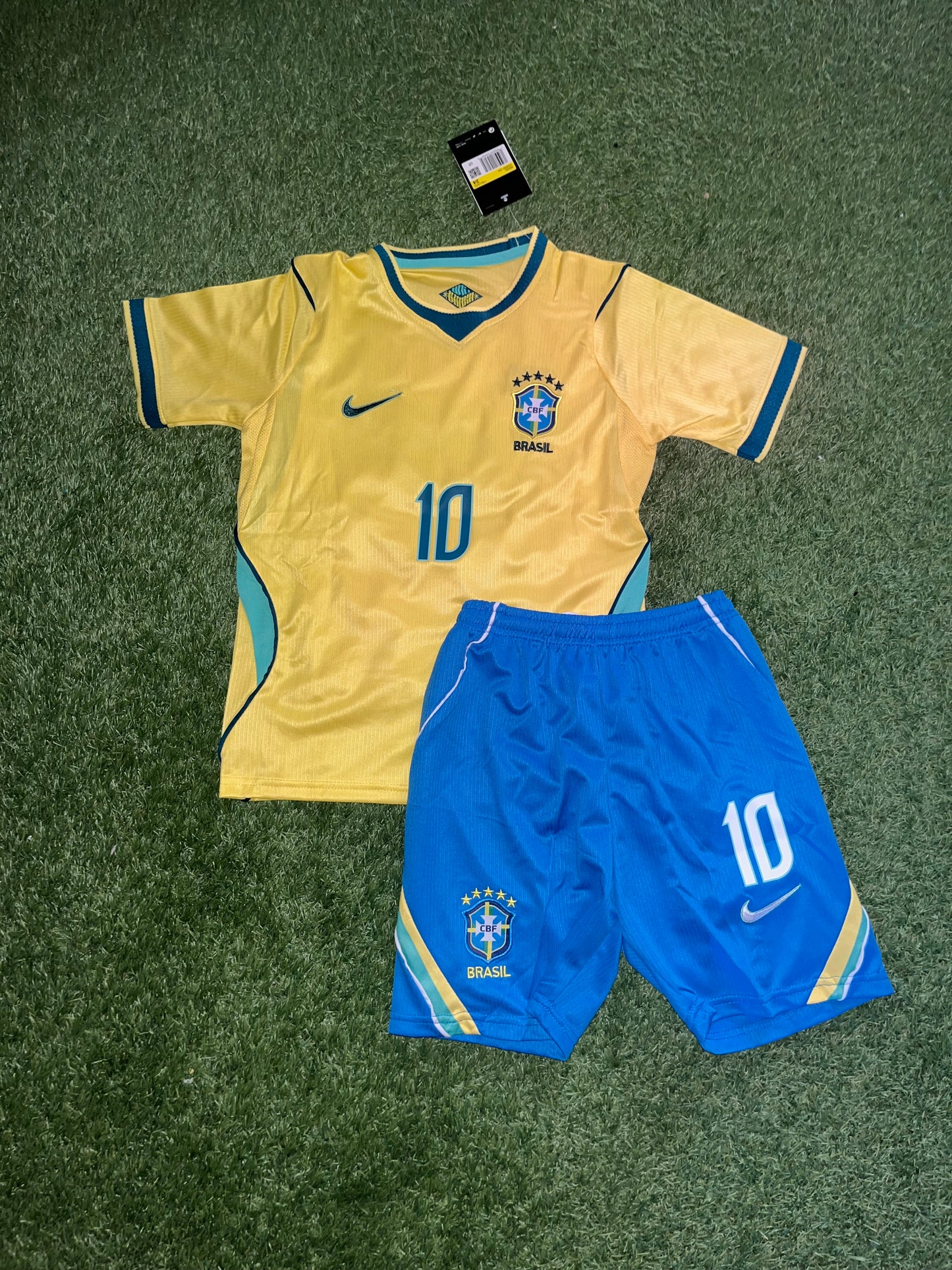 Brazil Home KIDS Kit 2026 - NEYMAR JR 10