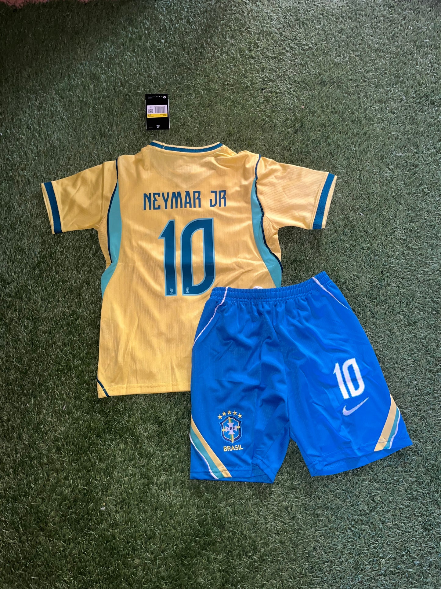 Brazil Home KIDS Kit 2026 - NEYMAR JR 10