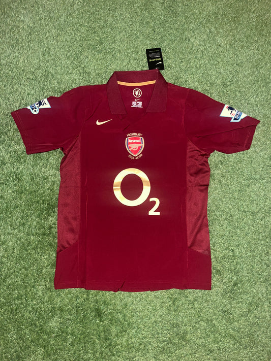 Arsenal Home  Retro Kit 05-06  - HENRY 14