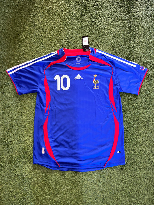 France Home Kit 2006 - ZIDANE 10