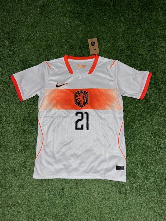 Netherlands Away Kit 2026 - F. DE JONG 21