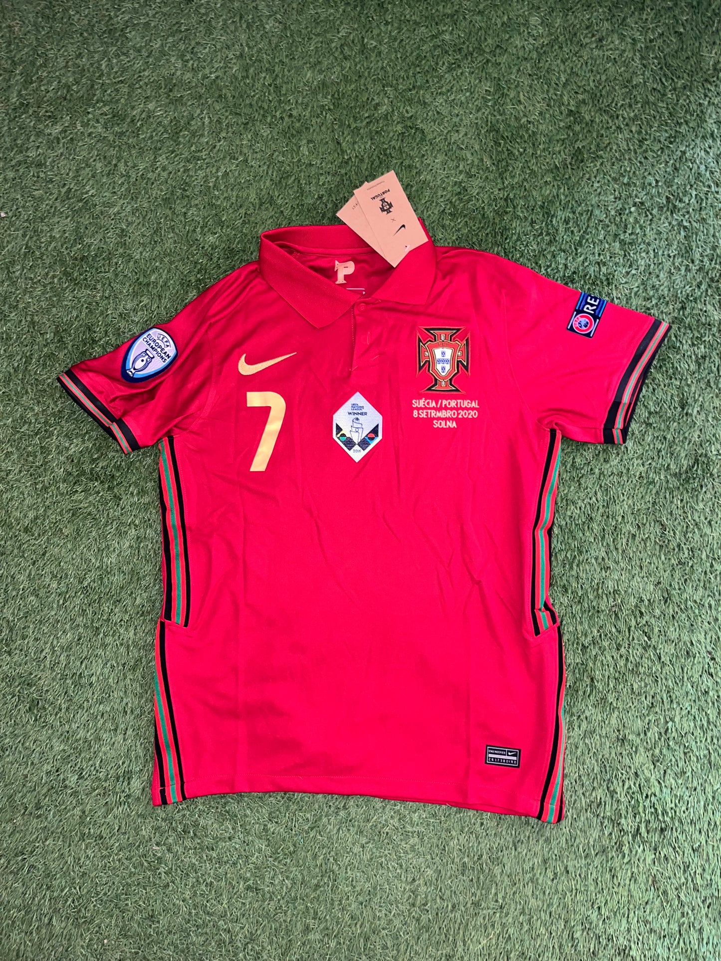 Portugal Home Retro Kit 2020 - RONALDO 7