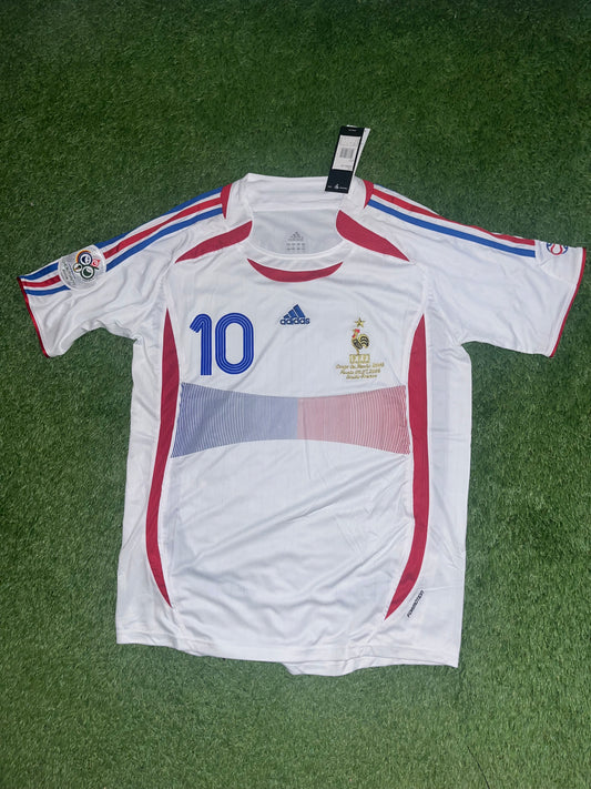 France Away Kit 2006 - ZIDANE 10