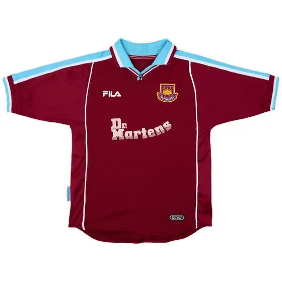 West Ham RETRO Home Kit 1999 - 2001