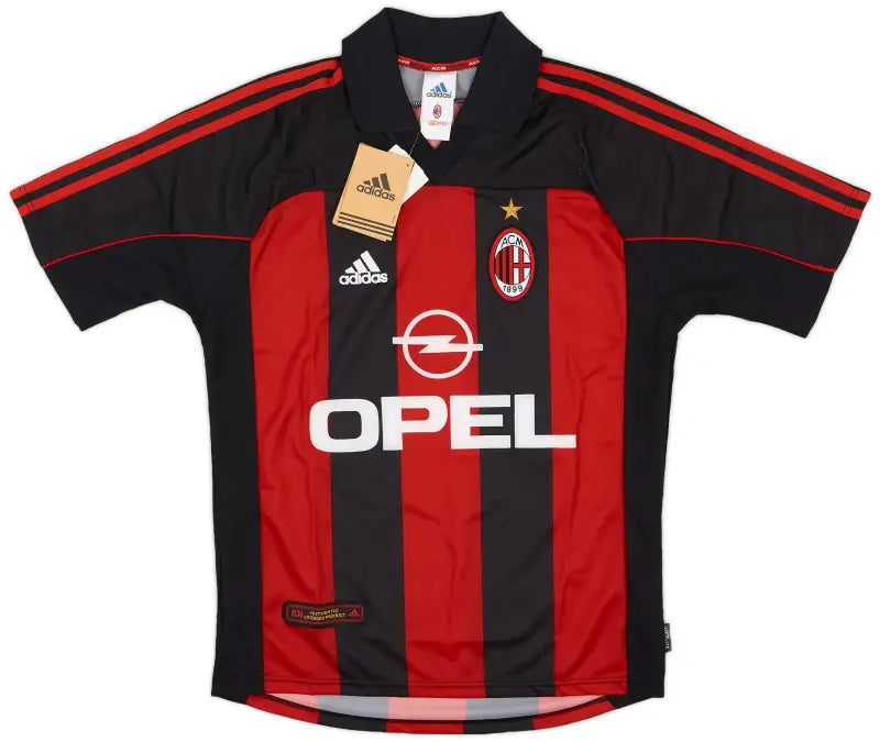 AC Milan RETRO Home Kit 2000 - 2002