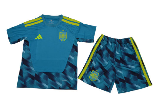 Spain Goalkeeper Kids Kit 2026