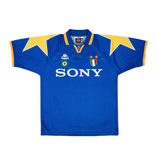Juventus RETRO Away Kit 1995 - 1996