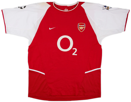 Arsenal RETRO Home Kit 2002 - 2004