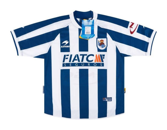 Real Sociedad RETRO Home Kit 2002 - 2003
