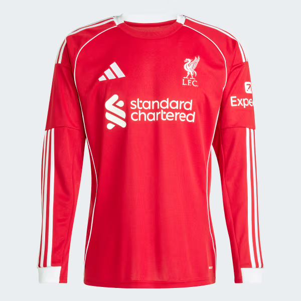 Liverpool Home Kit 25-26 - Long Sleeve