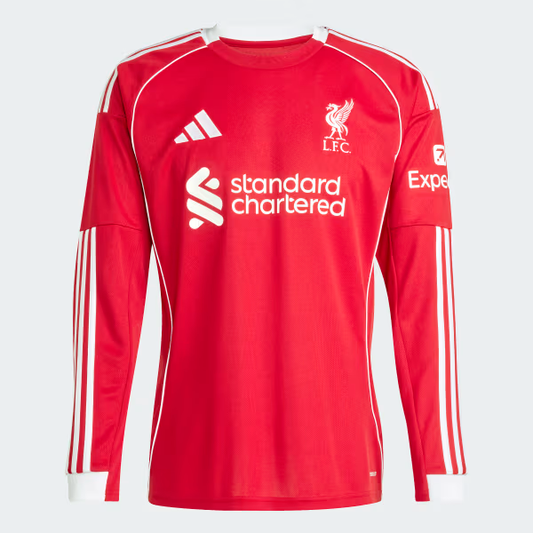 Liverpool Home Kit 25-26 - Long Sleeve