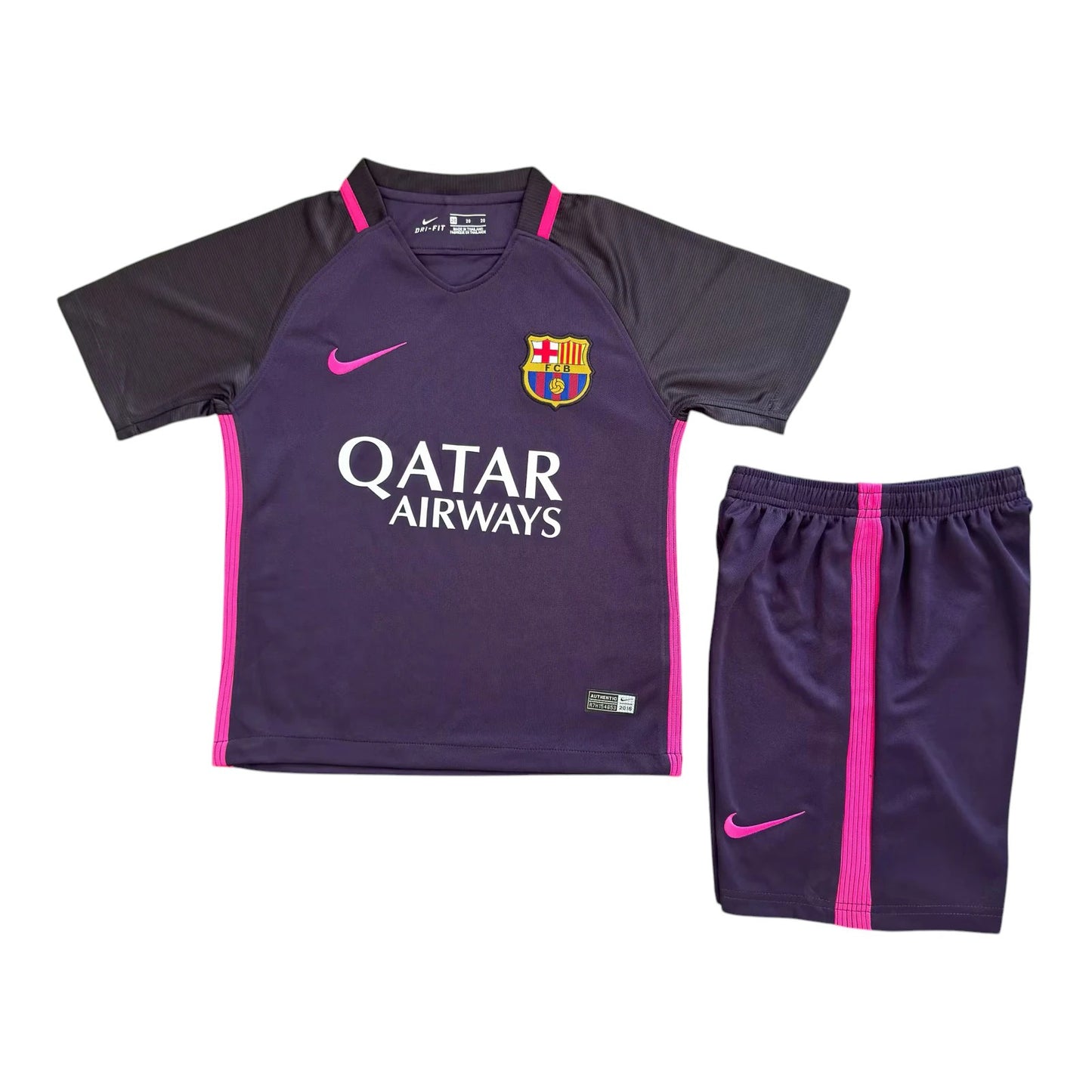 Barcelona Away Kids Kit 2016 - 2017