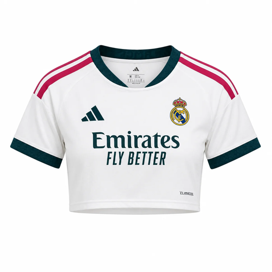 Real Madrid Home Kit 26-27 - CROPTOP