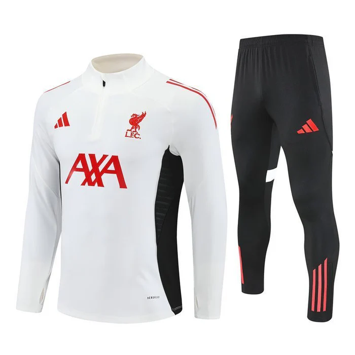 Liverpool Training White Tracksuit