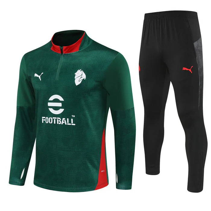 AC Milan Training Green Tracksuit