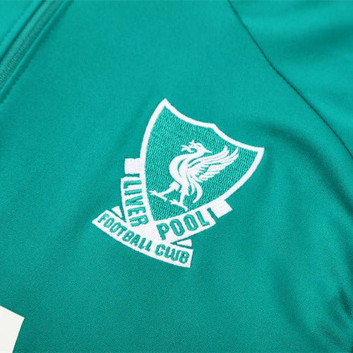 Liverpool Training Green Tracksuit
