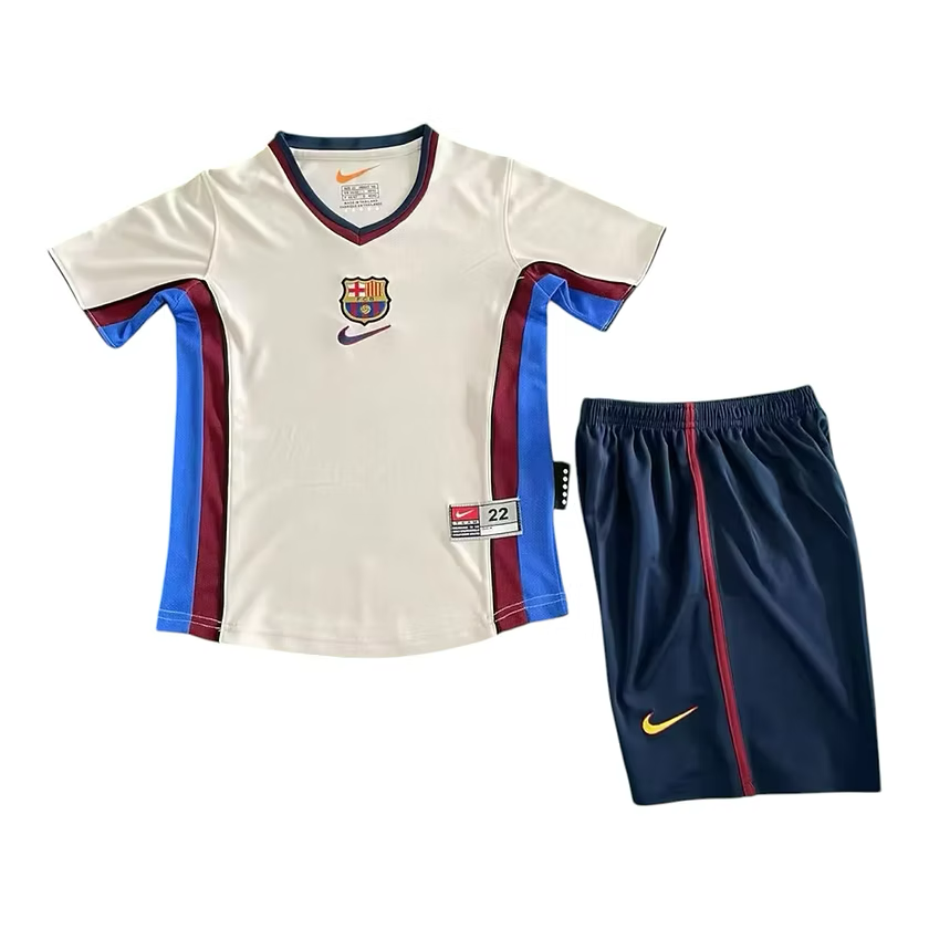 Barcelona Away Kids Kit 1998 - 1999