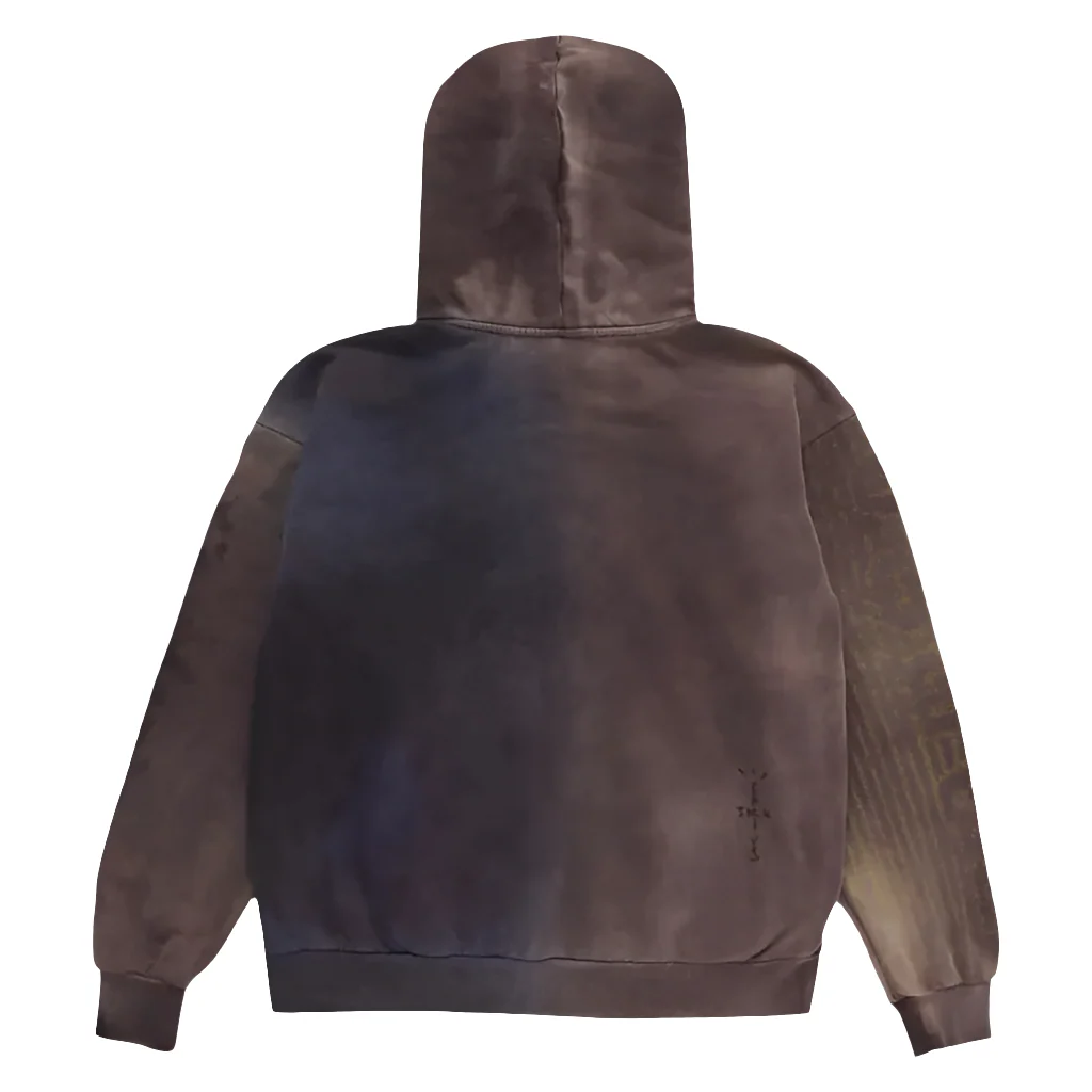 Barcelona x Travis Scott Split-dye Hoodie