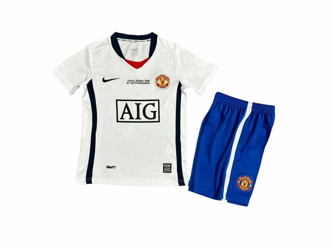 Manchester United Away Kids Kit 2008 - 2009