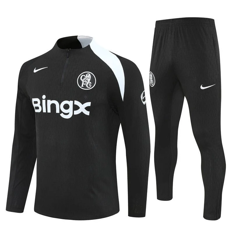 Chelsea Black Tracksuit