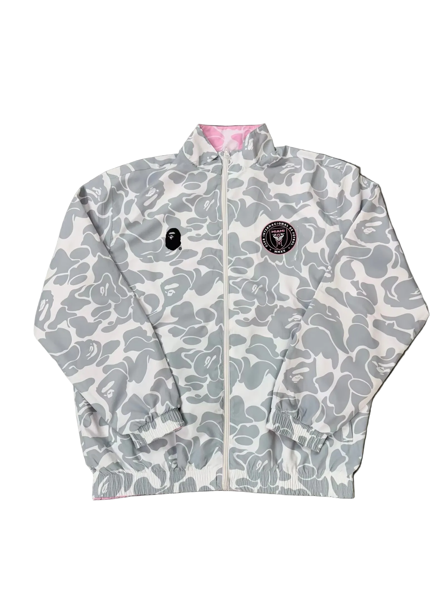 Inter Miami x Bape Windbreaker - Reversible