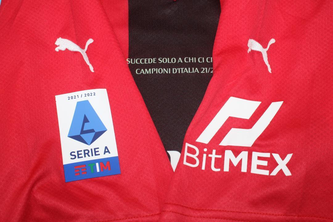 AC Milan Home Kit Champions 2021 - 2022