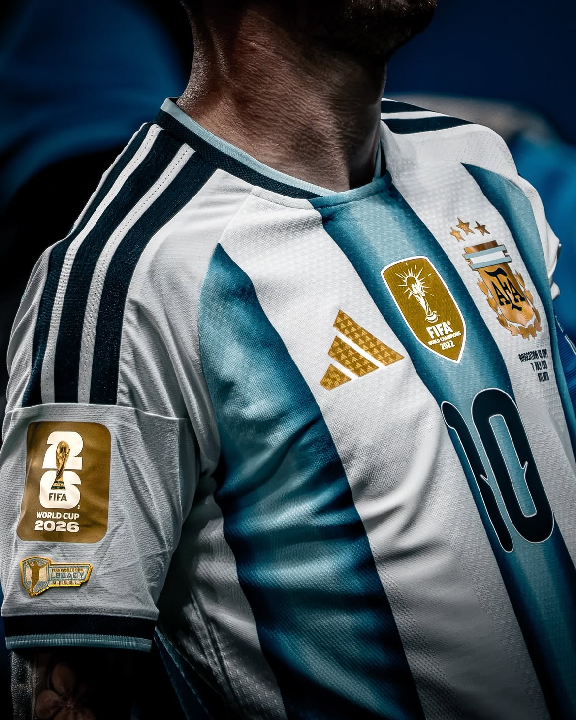 Lionel Messi World Cup Legacy Home Kit