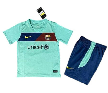 Barcelona Away Kids Kit 2010 - 2011