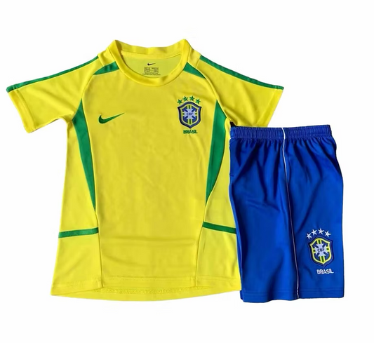 Brazil Home Kids Kit 2002