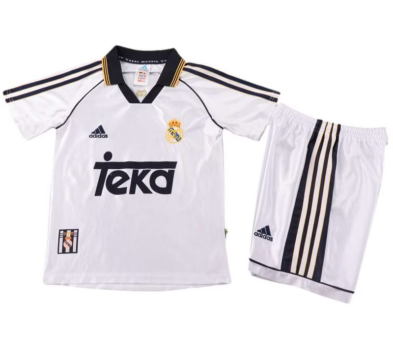 Real Madrid Home Kids Kit 1999 - 2000