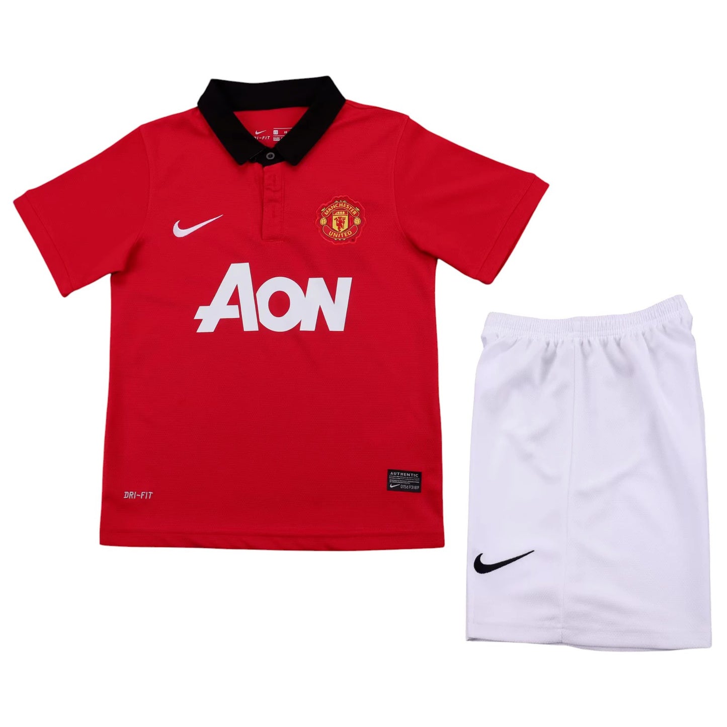 Manchester United Home Kids Kit 2013 - 2014